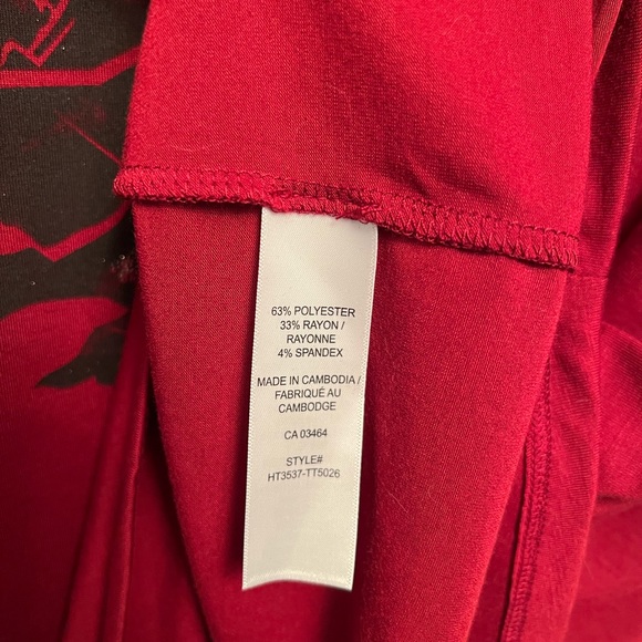 🍀2/$25 NWT Ricki’s Ladies XL Top - Picture 5 of 5